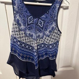 Sleeveless Iz Byer Top